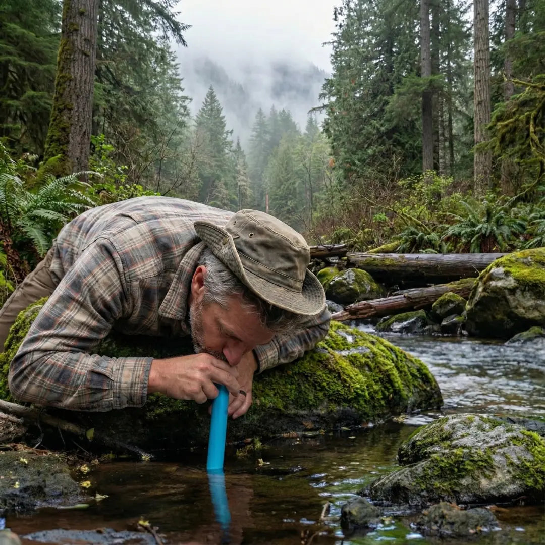Emergency Water Filter Straw