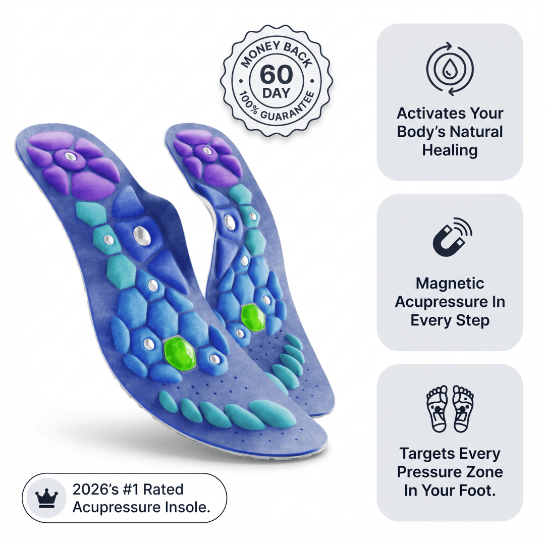 Reflexa™ Acupressure Insoles - Clasibe