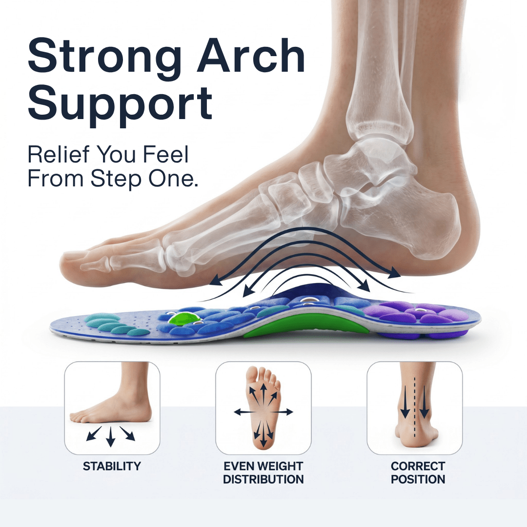 Reflexa™ Acupressure Insoles - Clasibe