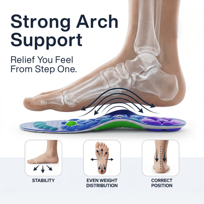 Reflexa™ Acupressure Insoles - Clasibe